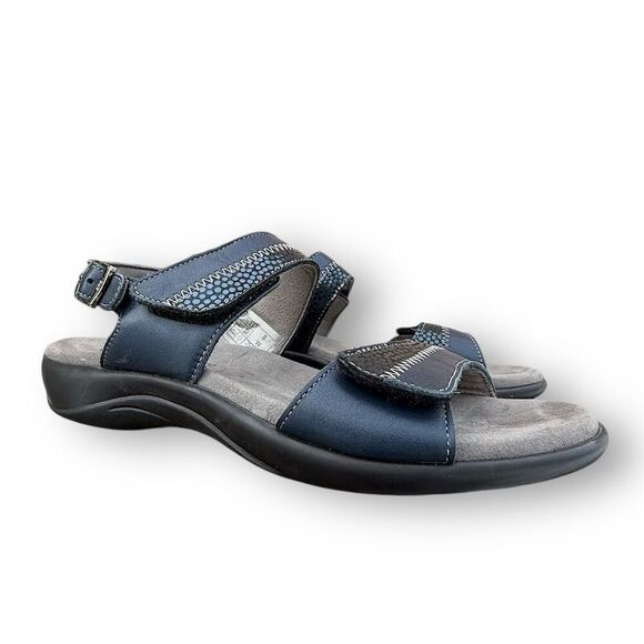 SAS Women's Nudu Sandal 8W Blue Adjustable Comfort Casual Summer - Picture 7 of 16
